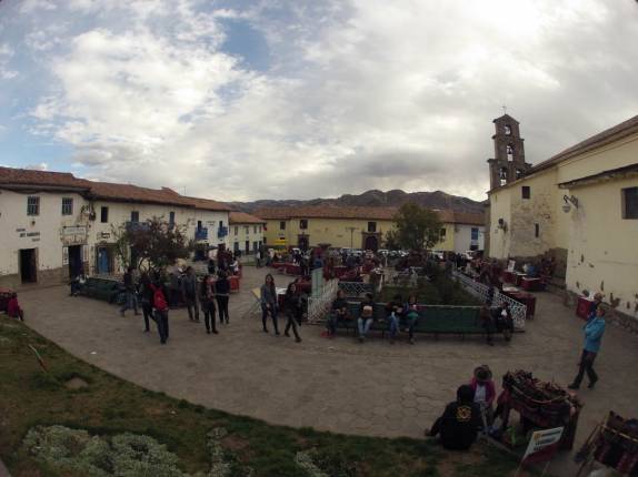 Praça de San Blas, em Cusco, no Peru